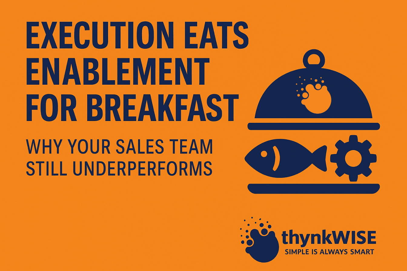 Execution Eats Enablement for Breakfast: Why Your Sales Team Still Underperforms